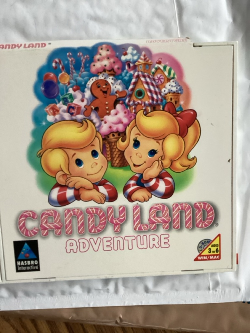 Vintage CANDY LAND ADVENTURE, HASBRO INTERACTIVE CD